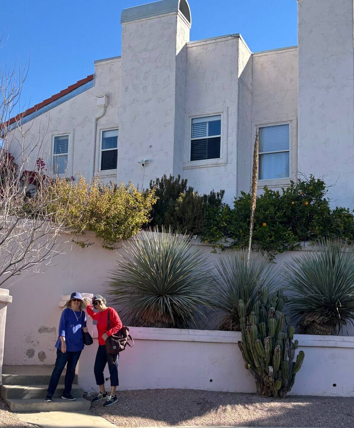 Along the walk in The Sam Hughes Neighborhood